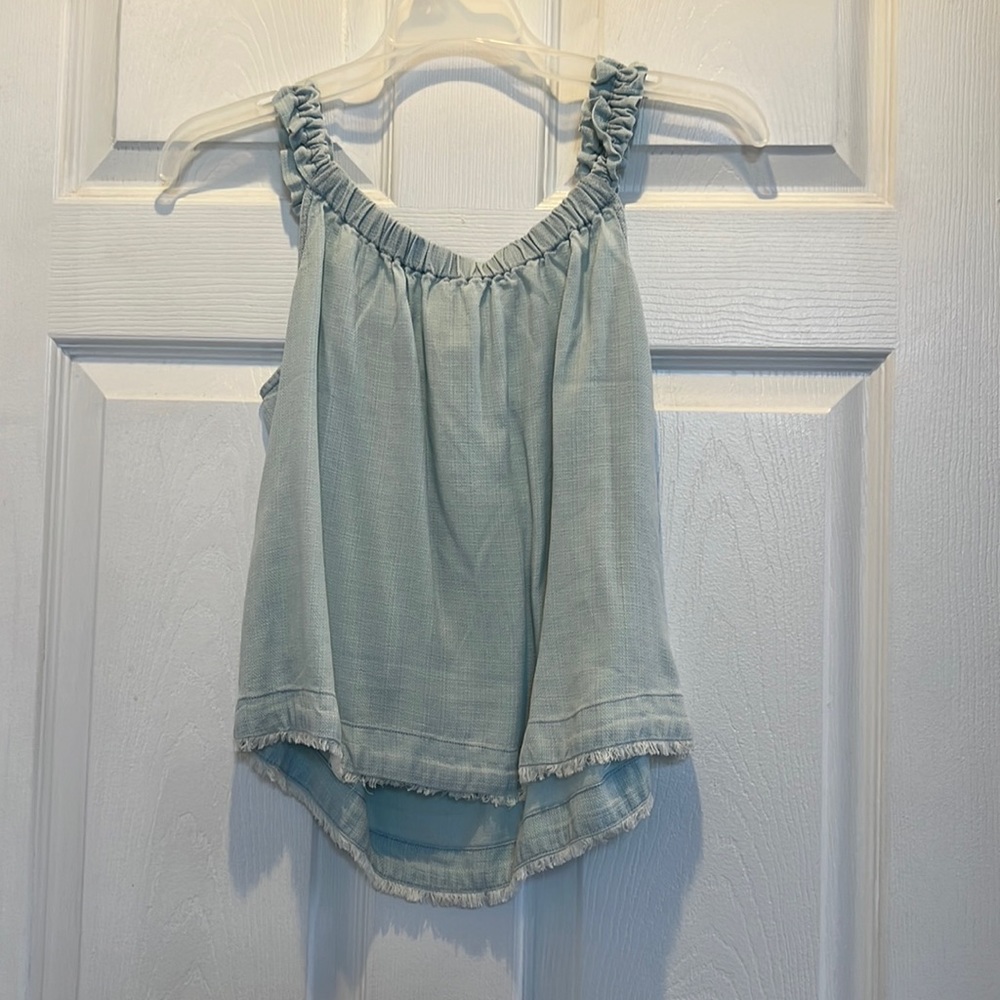 Cloth & Stone Light Denim Tank